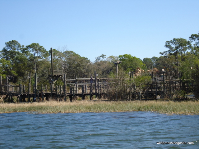 River Country from Bay Lake